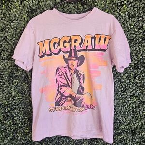 Womens Medium Tim McGraw Standing Room Only 2024 Tour Tshirt